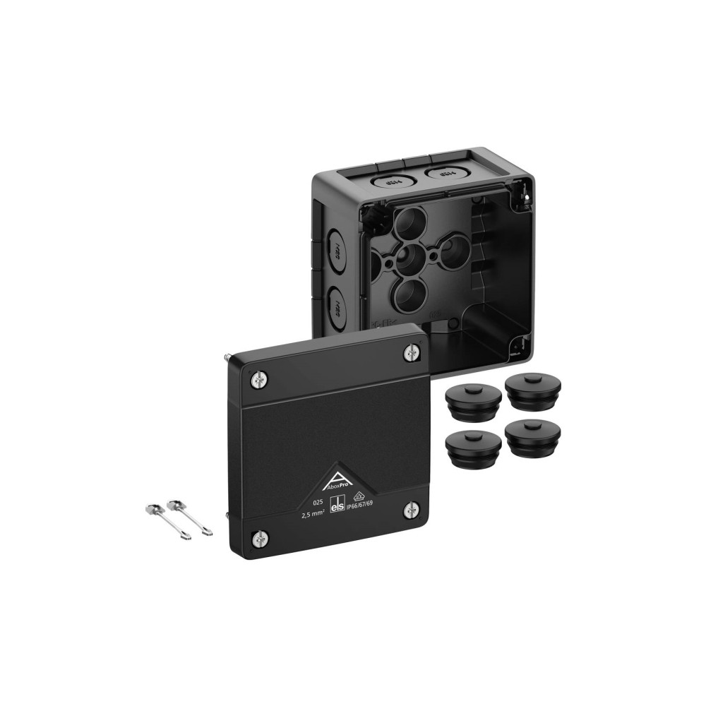 Produktbild för Spelsberg Abox Pro 025-L/sw förgreningsdosa (L x B x H) 92 x...