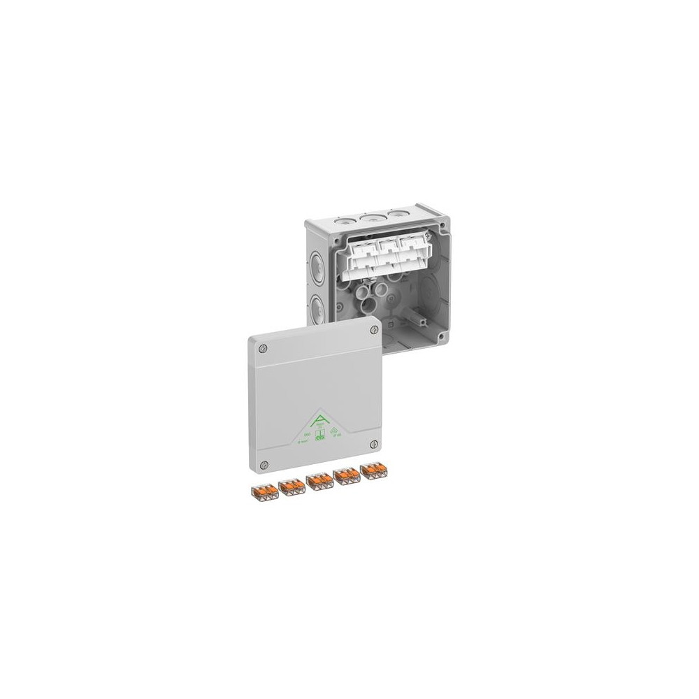 Produktbild för Spelsberg Abox SL-4² kopplingsdosa (L x B x H) 127 x 127 x 7...