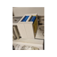 Produktbild för Shelly DIN-skenadapter för Gen1-enheter (Shelly RGBW 2 och S...
