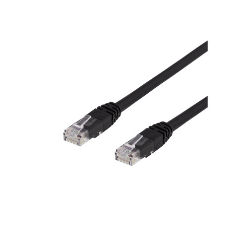Deltaco DELTACO patch-kabel - 7 m - svart