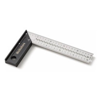 Produktbild för HULTAFORS robust precisionsvinkel 25 cm med pulverlackerat a...
