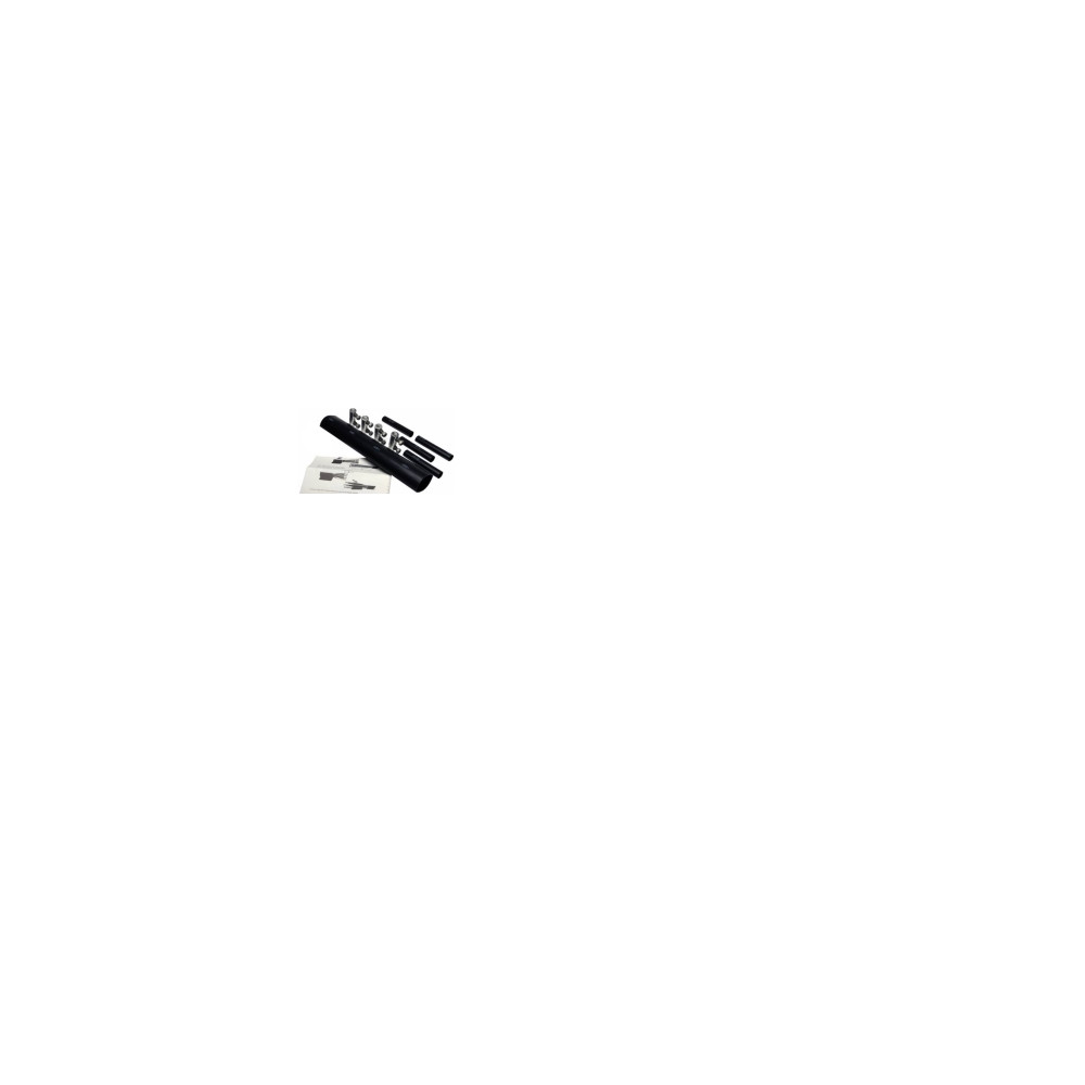 Produktbild för Krympskarvmuff-set Plast-Papper MPP-D 12 4x50-150 + 1 meter...