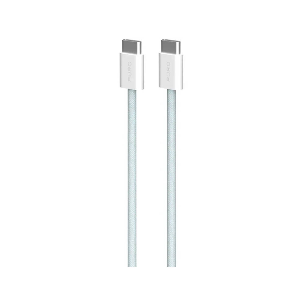 Produktbild för PURO PUCCCFABK415MTLBLUE, 1,5 m, USB C, USB C, USB 2.0, 0,48...