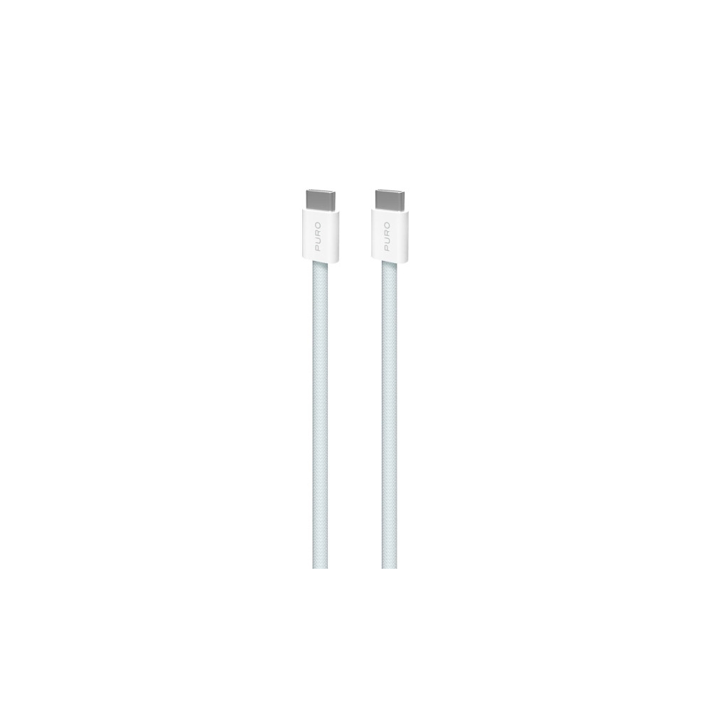 Produktbild för PURO PUCCCFABK415MTLBLUE, 1,5 m, USB C, USB C, USB 2.0, 0,48...