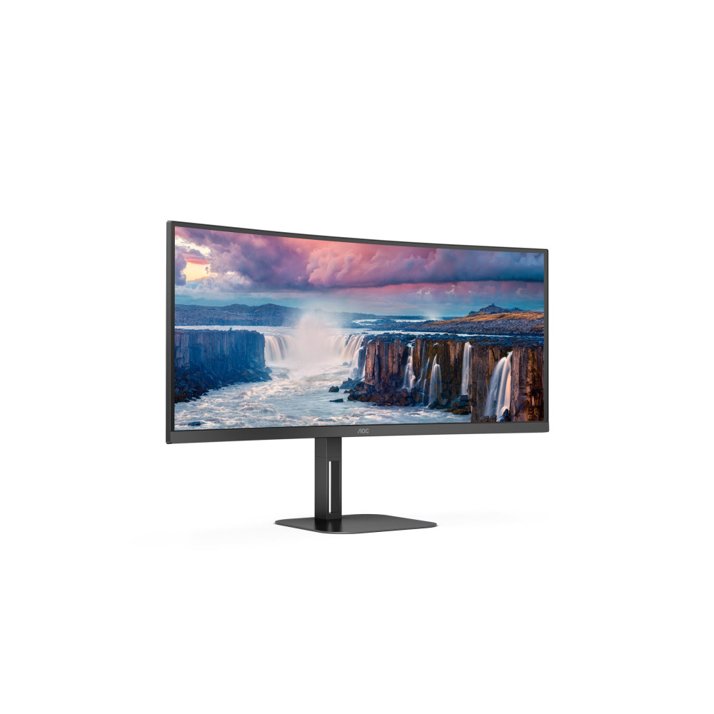 Produktbild för AOC Value-line CU34V5C/BK/23 - LED-skärm - böjd - 34" - HDR