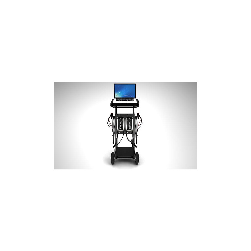 Produktbild för Ctek Trolley Pro, Multimediavagn, Svart, Stål, 3 hyllplan, 1...
