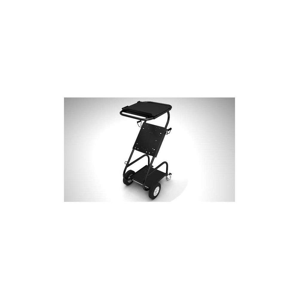 Produktbild för Ctek Trolley Pro, Multimediavagn, Svart, Stål, 3 hyllplan, 1...