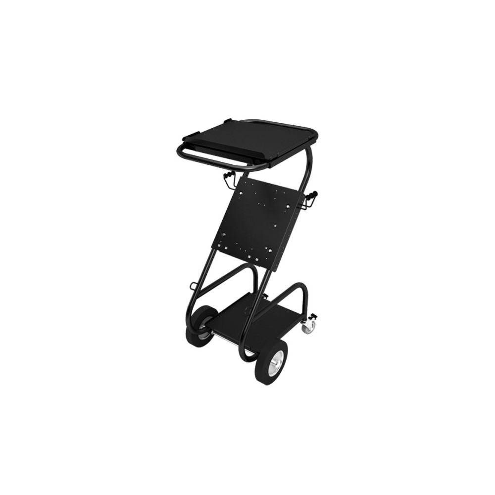 Produktbild för Ctek Trolley Pro, Multimediavagn, Svart, Stål, 3 hyllplan, 1...