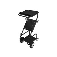 Produktbild för Ctek Trolley Pro, Multimediavagn, Svart, Stål, 3 hyllplan, 1...