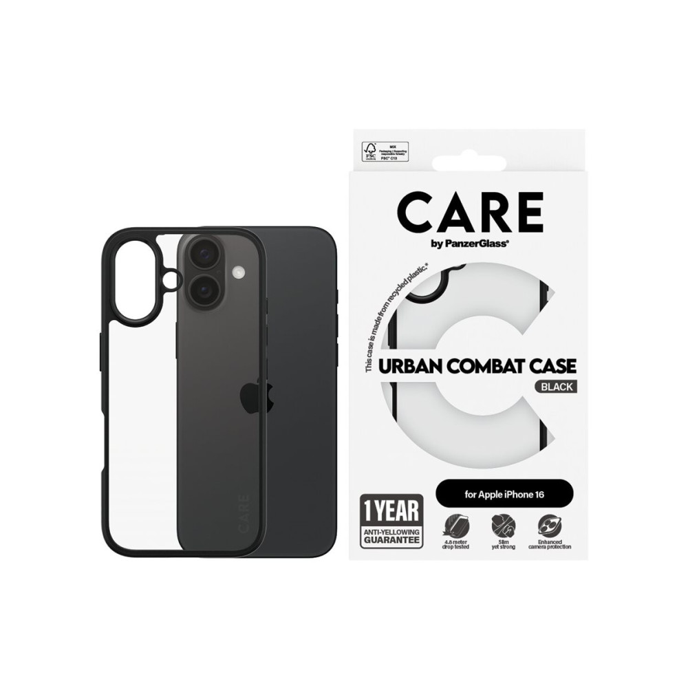 Produktbild för CARE by PanzerGlass - baksidesskydd för mobiltelefon