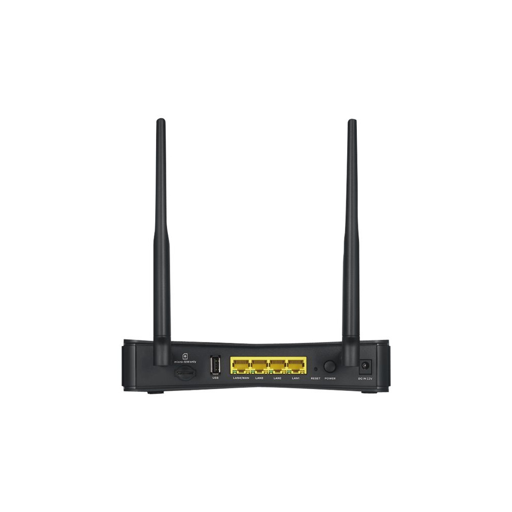 Produktbild för Zyxel LTE3301-PLUS - trådlös router - WWAN - Wi-Fi 5 - skrivbordsmodell