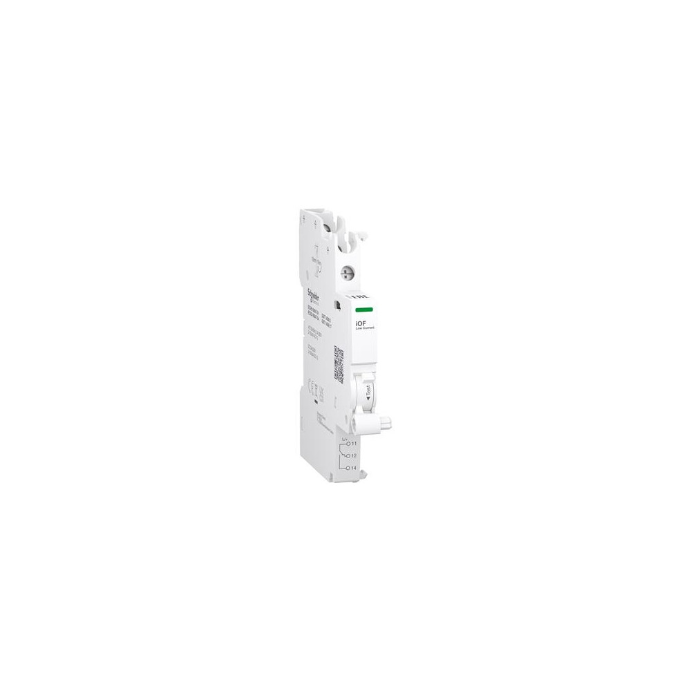 Produktbild för Acti9 signalkontakt iOF 1OC 2mA till 100mA för iC60 dubbel t...