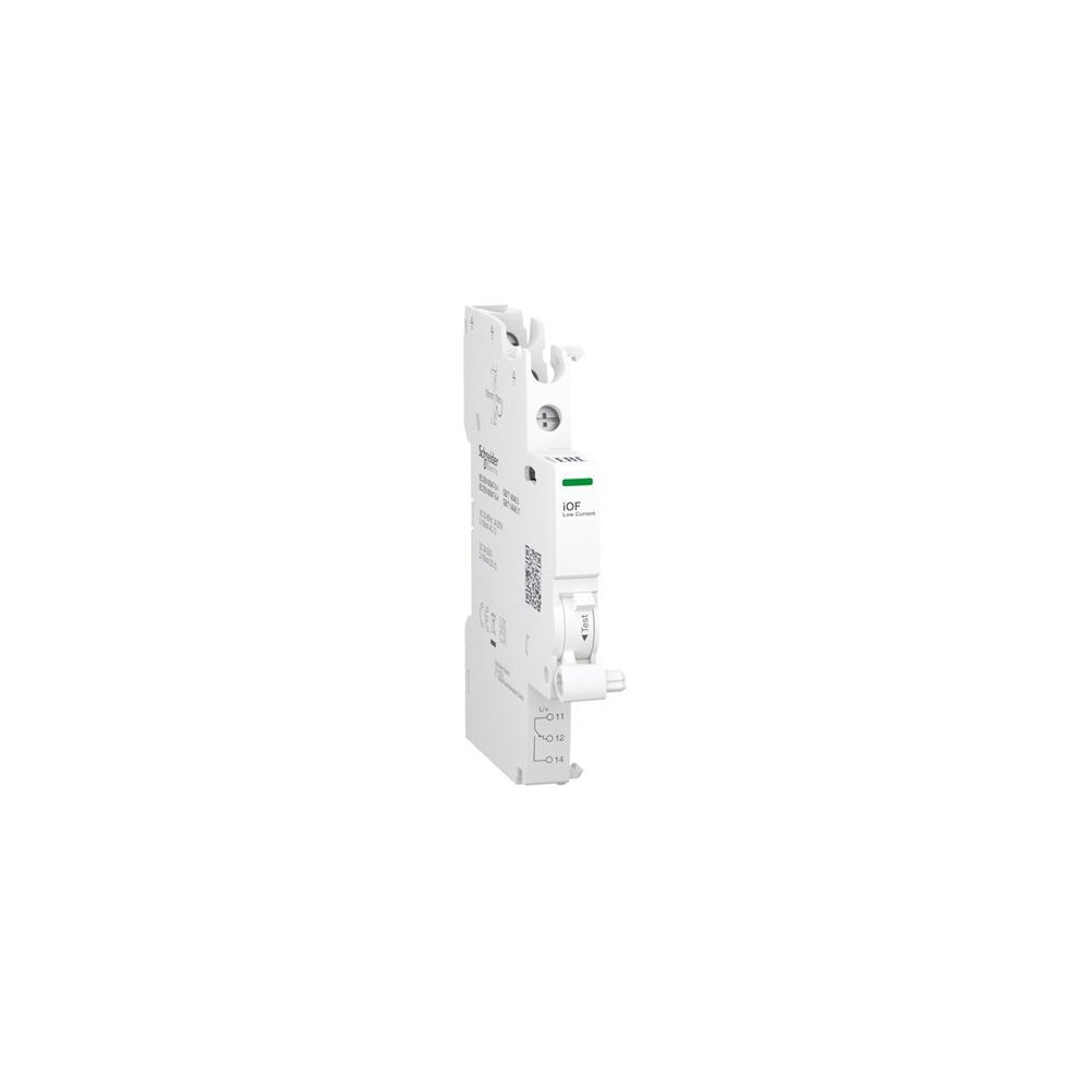 Produktbild för Acti9 signalkontakt iOF 1OC 2mA till 100mA för iC60 dubbel t...