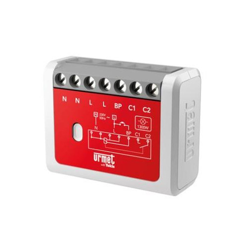 URMET Yokis inbyggt relä elektroniskt kip/timer MTR1300EB-UP skruv...