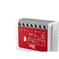 Produktbild för Yokis inbyggt relä elektroniskt kip/timer MTR1300EB-UP skruv...