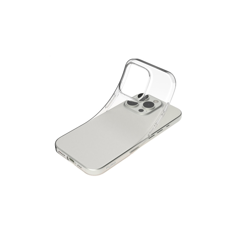 Produktbild för PURO 0.3 Nude, Mobilskal, Apple, iPhone 16 Pro, 16 cm (6.3")...
