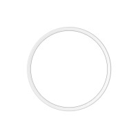 Produktbild för LEDVANCE 4099854286100, Ytbelagd, Rund, Ej utbytbara glödlam...