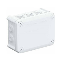 Produktbild för OBO fördelningsdosa T100 10 st M25-membran 151x117 mm vit ha...