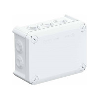 Produktbild för OBO fördelningsdosa T100 10 st M25-membran 151x117 mm vit ha...