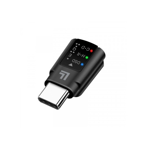 LogiLink USB-C DAC audio adapter, USB-C/M to 3.5 mm/F, black - Datakablar