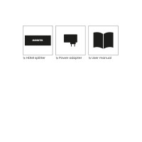 Produktbild för Marmitek 25008482, HDMI, 8x HDMI, 2.0b, 3840 x 2160 pixlar,...