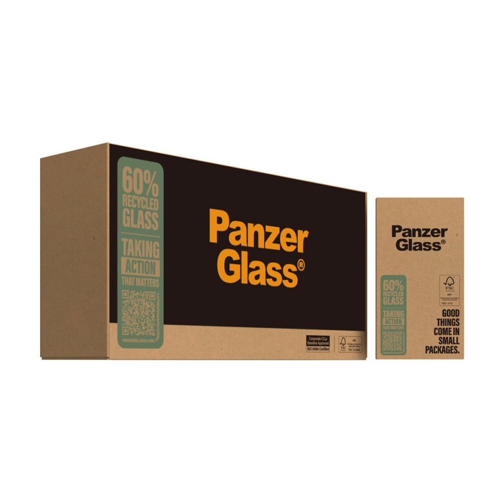 Produktbild för PanzerGlass - skärmskydd för mobiltelefon - ultrabred passning