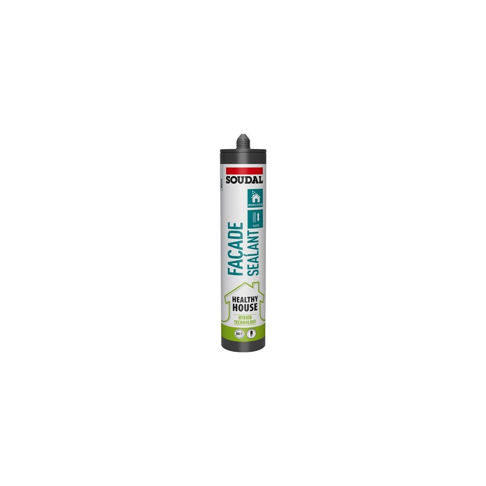 Produktbild för SOUDAL Facade Sealant Healthy House neutral elastisk 1-kompo...