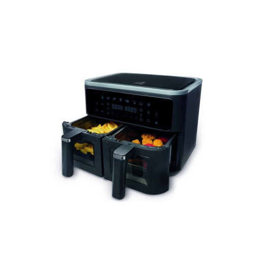 Fritel Fritel SnackTastic 8480 DUO, Varmluftsfritös, 9 l, 1,35 kg,...