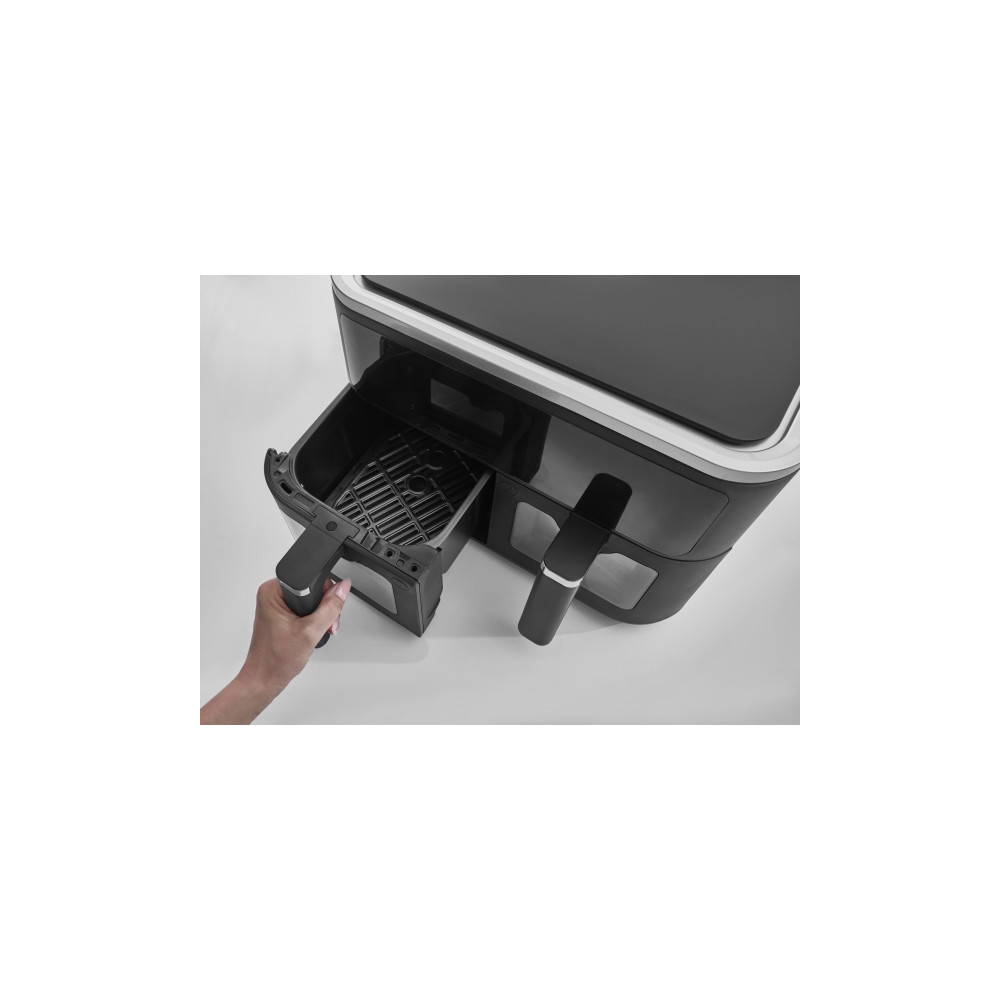 Produktbild för Fritel SnackTastic 8480 DUO, Varmluftsfritös, 9 l, 1,35 kg,...