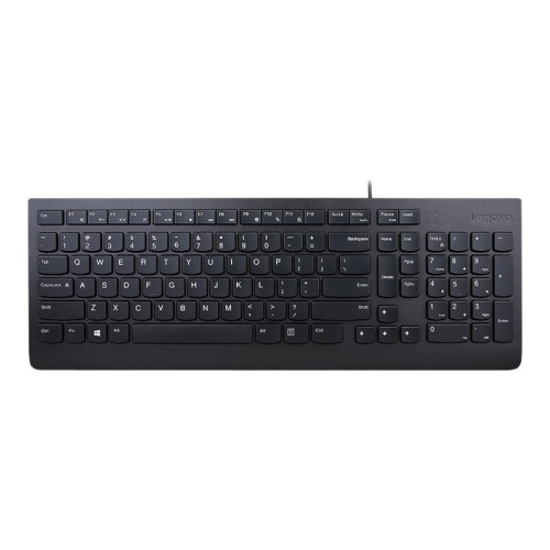 Lenovo Lenovo Essential - tangentbord - QWERTY - norsk - svart Inmatningsenhet