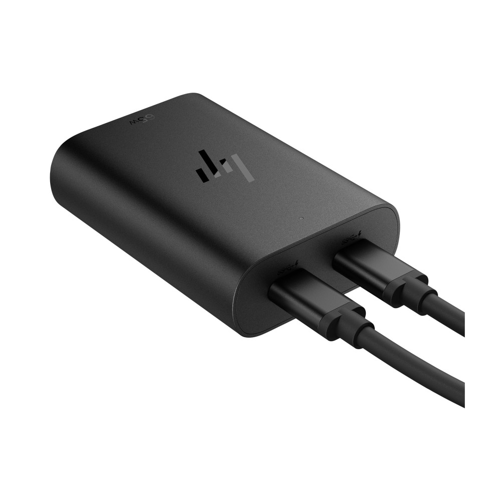 Produktbild för HP - USB-C strömadapter - halogenfri, vänster kontakt - 65 Watt