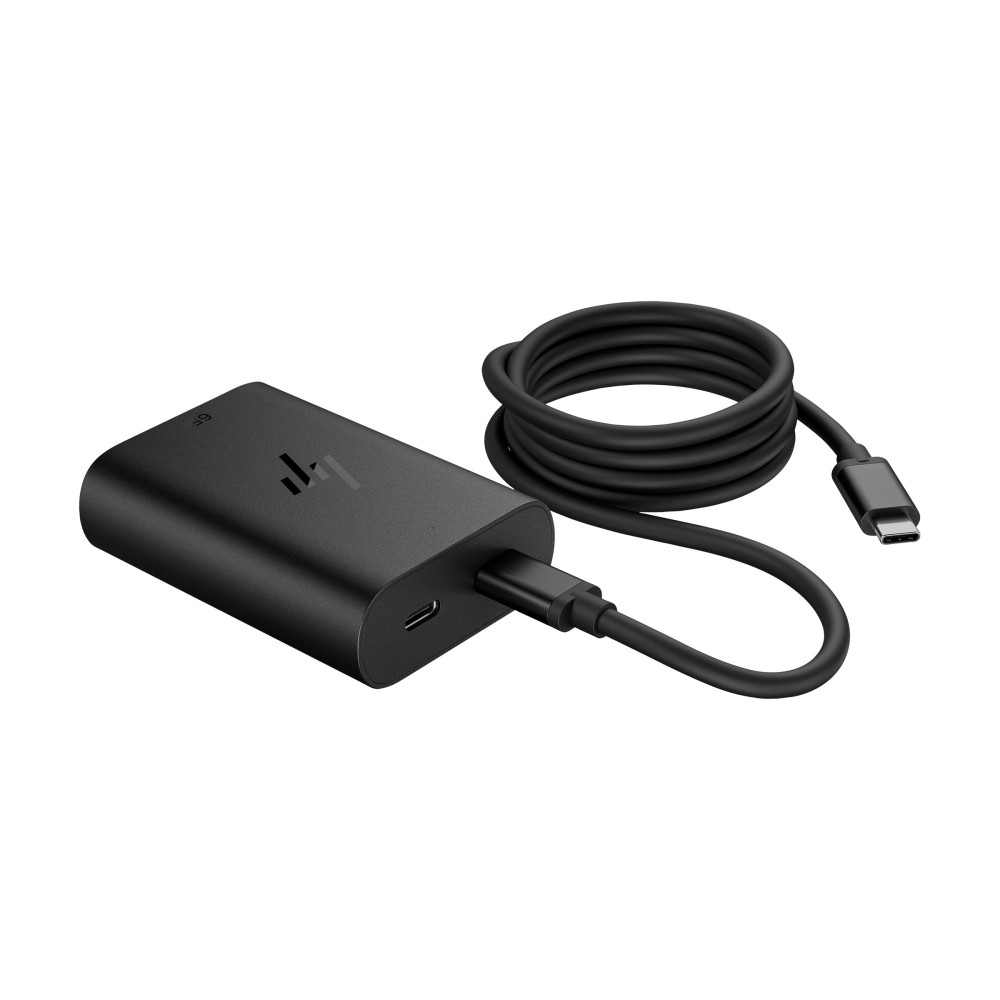 Produktbild för HP - USB-C strömadapter - halogenfri, vänster kontakt - 65 Watt