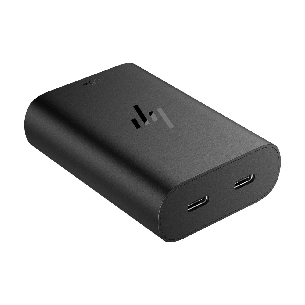 Produktbild för HP - USB-C strömadapter - halogenfri, vänster kontakt - 65 Watt