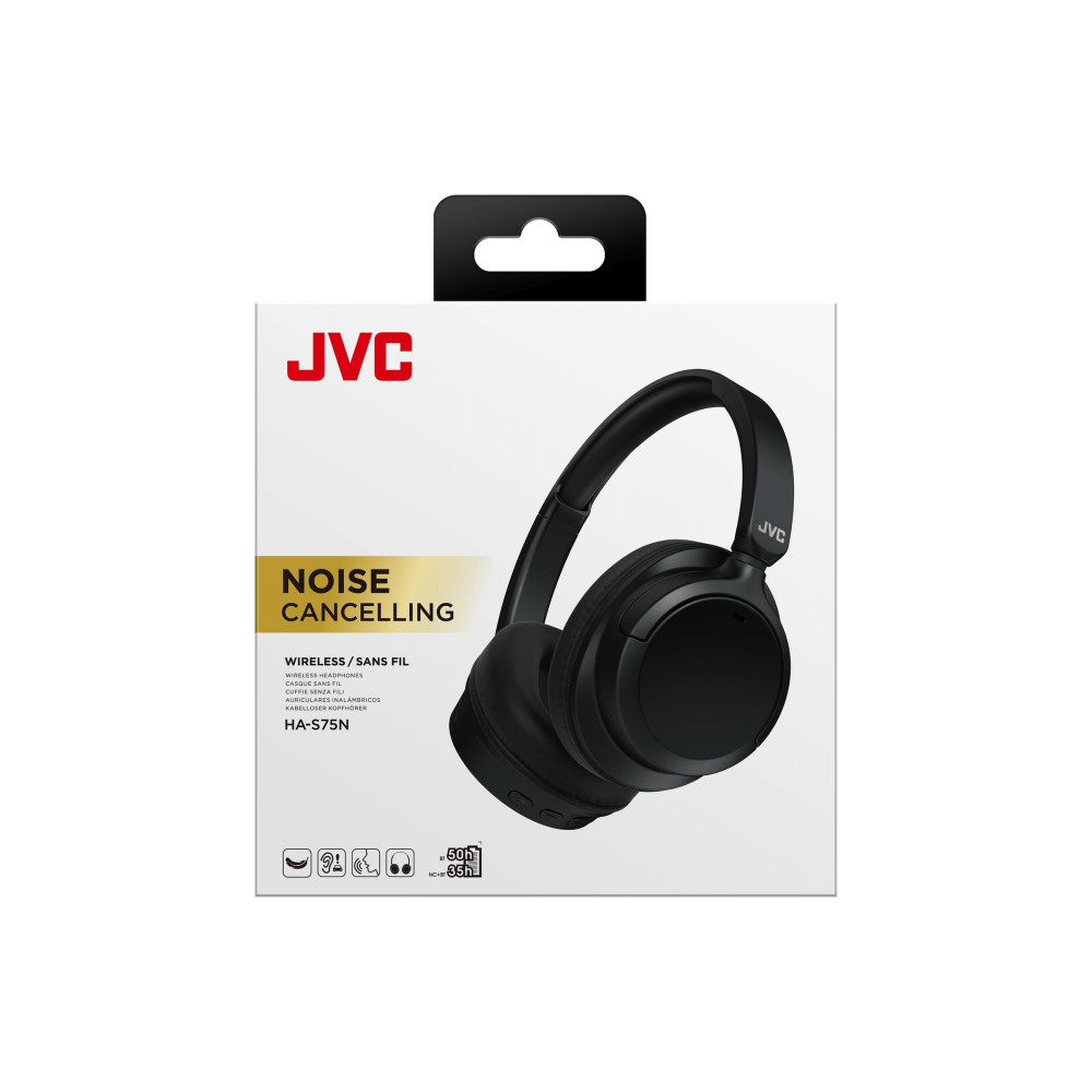 Produktbild för JVC HA-S75N - hörlurar med mikrofon
