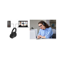 Produktbild för JVC HA-S75N - hörlurar med mikrofon