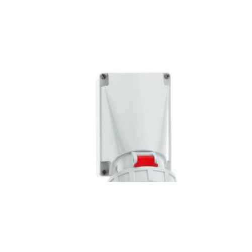 BALS BALS CEE väggdosa H6 400V 63A 5-polig röd 118x170 mm top M40...