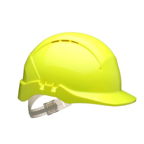 OX-ON Skyddshjälm Hi-viz gul – Centurion Concept, ABS-plast, 6-pun...