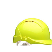 Produktbild för Skyddshjälm Hi-viz gul – Centurion Concept, ABS-plast, 6-pun...