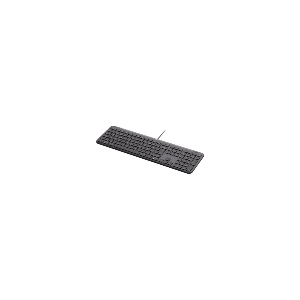 Produktbild för Logitech Signature Slim Wired K620 for Business - tangentbord - QWERTY - Dansk/Norsk/Svensk/Finsk - grafit Inmatningsenhet