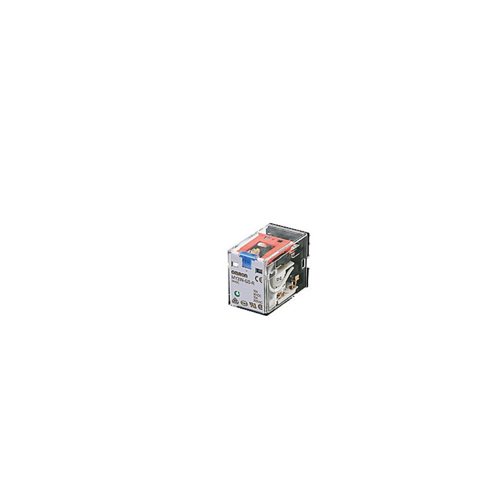 Produktbild för Industriellt relä MY2IN 2P DPDT 10A 220/240 VAC, MY2IN-GS-R...