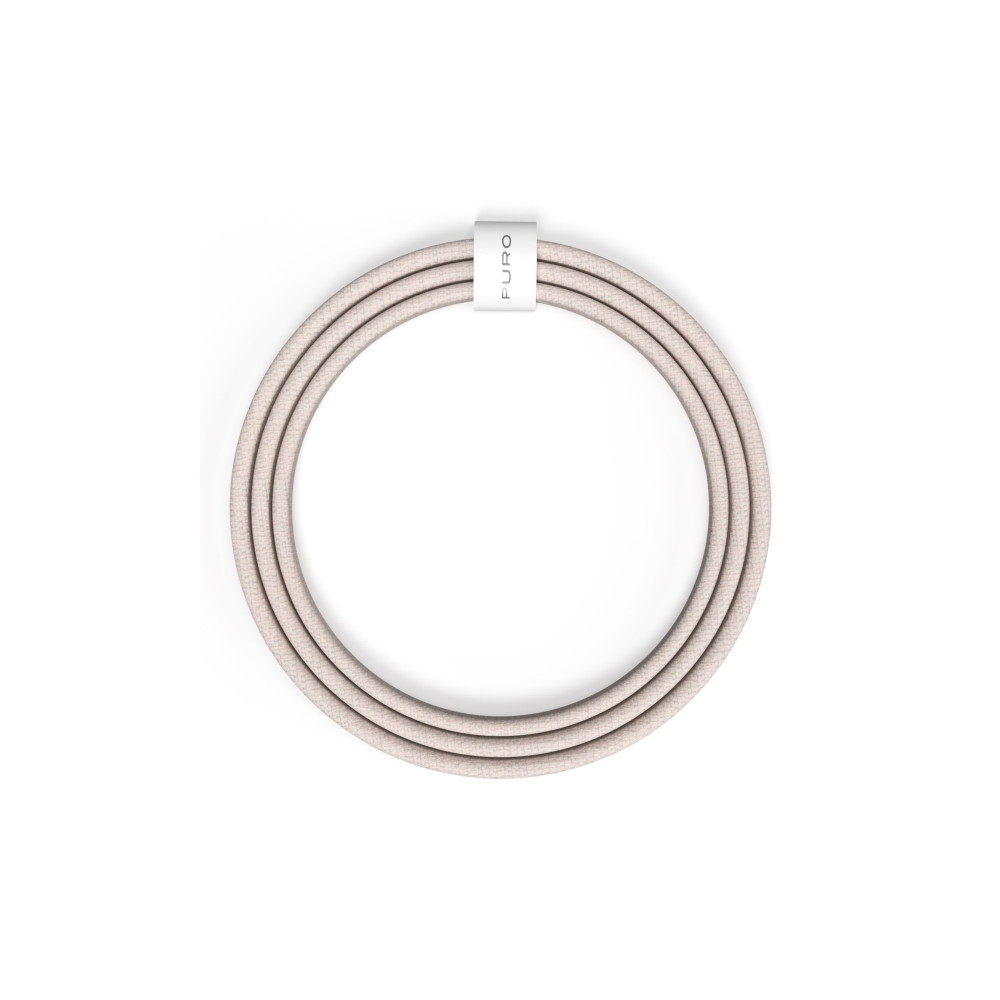 Produktbild för PURO PUCCCFABK415MTBEG, 1,5 m, USB C, USB C, USB 2.0, Beige,...