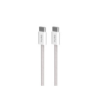 Produktbild för PURO PUCCCFABK415MTBEG, 1,5 m, USB C, USB C, USB 2.0, Beige,...