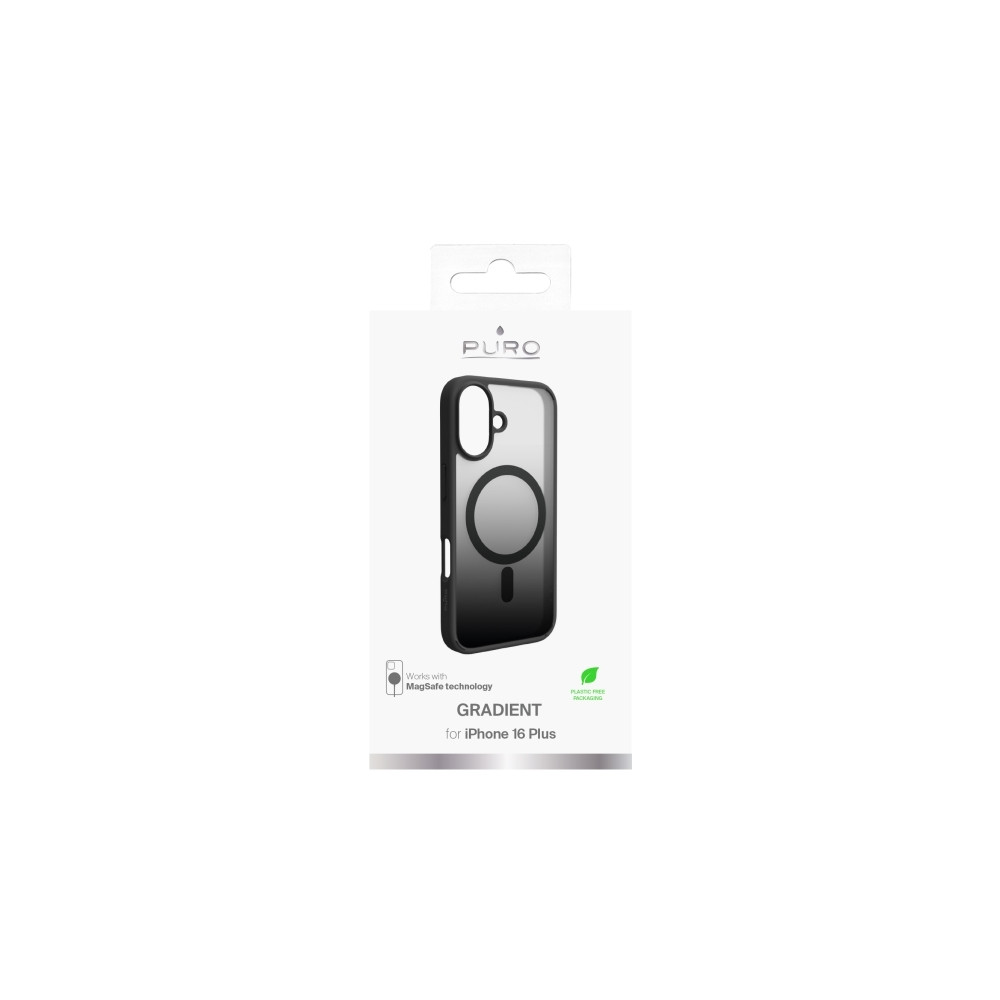 Produktbild för PURO PUIPC1667GRADBLK, Mobilskal, Apple, iPhone 16 Plus, 17...