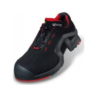 Produktbild för Uvex 85162, Unisex, Vuxen, Säkerhetsskor, Svart, Röd, ESD, S...
