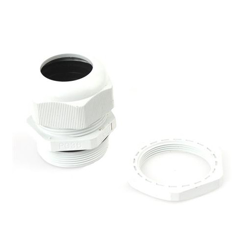 Solar Plus Gland/rörgenomföring PG 36 RAL 9002 med mutter, polyamid IP6...