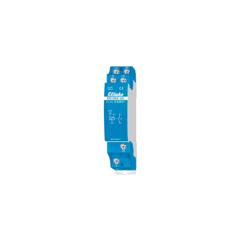 Produktbild för Eltako ES12DX-UC, Blå, Vit, 1000 V, 250 V, 10