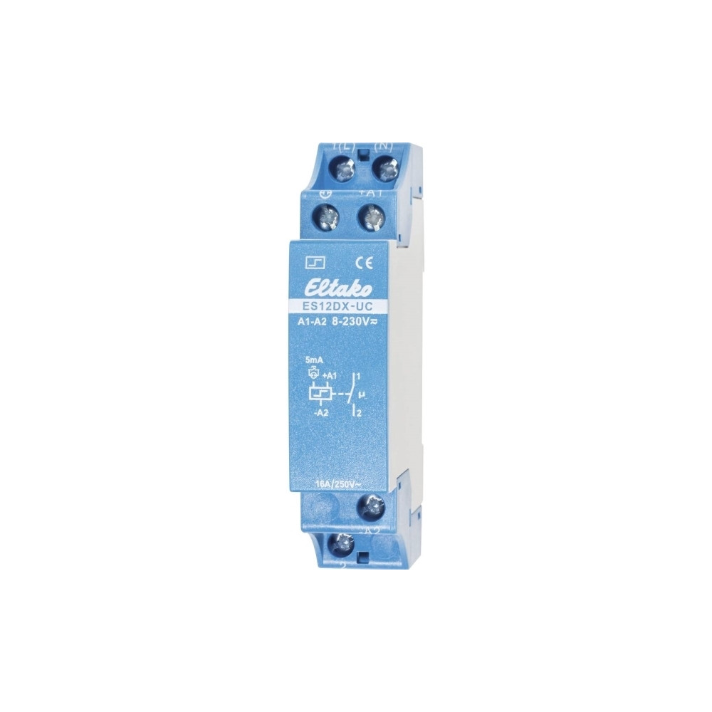 Produktbild för Eltako ES12DX-UC, Blå, Vit, 1000 V, 250 V, 10