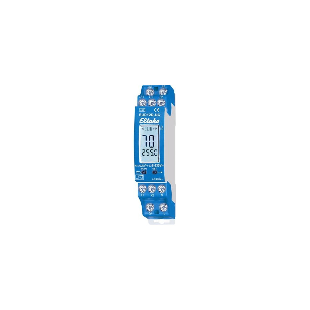 Produktbild för Eltako 21100905, Dimmer, Monterbar, Knappar, Grå, Plast, IP2...