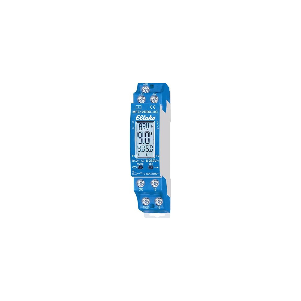 Produktbild för Eltako 23001004, Roterande brytare, 1P, Blå, 230 V, 16 A, 18...