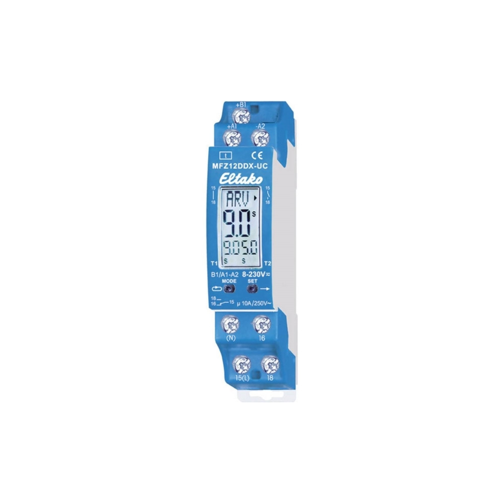 Produktbild för Eltako 23001004, Roterande brytare, 1P, Blå, 230 V, 16 A, 18...